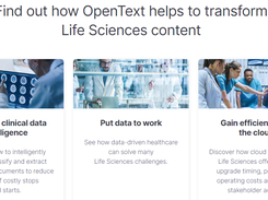 OpenText for Life Sciences Screenshot 1