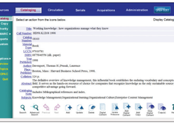 OpenText Library Management Screenshot 1