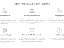 OpenText SOCKS Screenshot 1