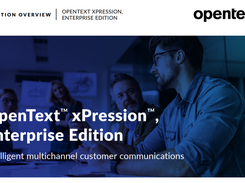 OpenText xPression Screenshot 1