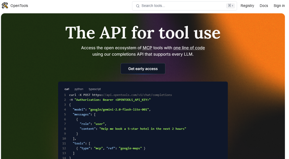OpenTools Screenshot 1