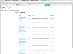Open Tor X Screenshot 1