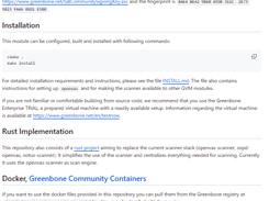 OpenVAS Scanner Screenshot 1