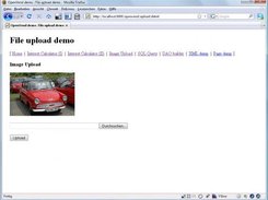 Servlet demo webapp, image upload