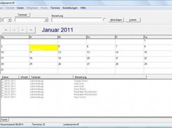 Ansicht Terminverwaltung