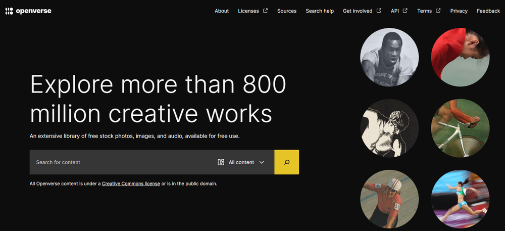 Openverse Screenshot 1