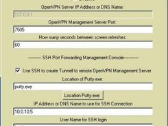 Configuration Screen