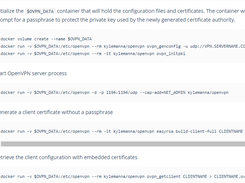 OpenVPN for Docker Screenshot 1