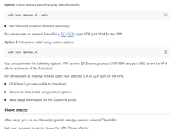 OpenVPN Server Auto Setup Script Screenshot 1