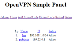 Firewall rules