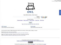 Open Web Learning (OWL) Screenshot 3
