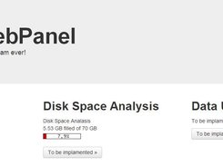 The main user interface