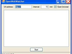 This screenshot shows the GUI to program, first build.