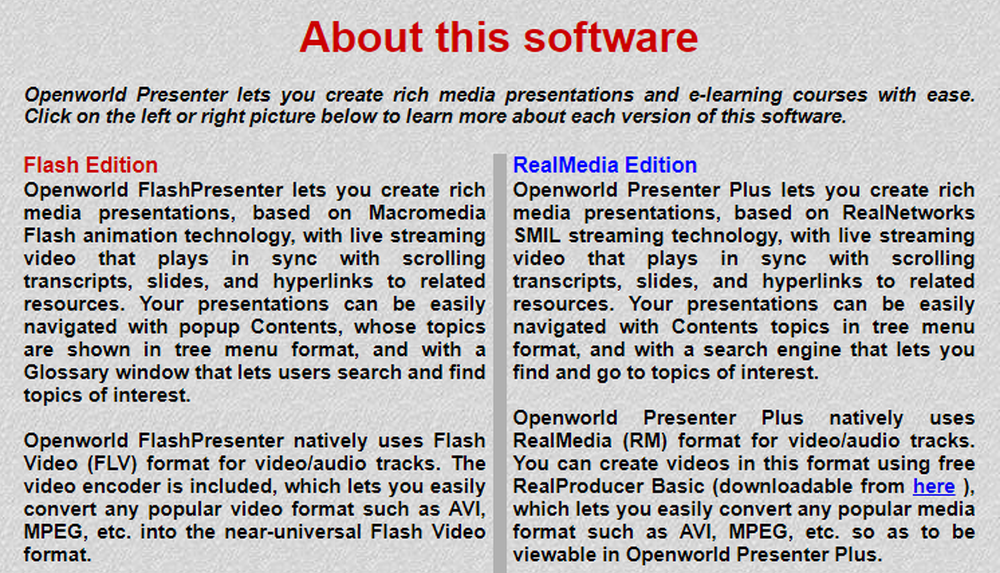 Openworld Presenter Screenshot 1