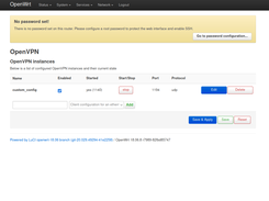 OVPN config LuCI