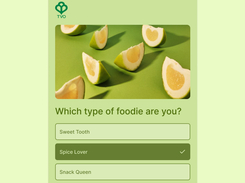 Opinion Stage customized branded quiz