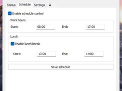 schedule