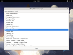 installing new languages