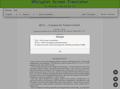 screen translator