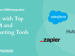 Sync seamlessly with HubSpot, Zapier, and Salesforce to streamline lead management across your CRM.