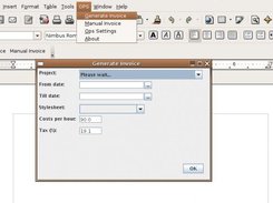 OpenOffice.org: generate invoice