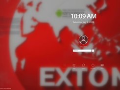 SDDM login screen