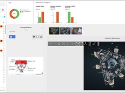 Analyze And Measure - Make precise measurements and detailed analyses of assets, structures, building sites and equipment using 3D Point cloud models. Measure distances, angles, estimate volumes, azimuths and heights of objects.