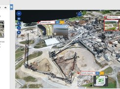 Immersive Data Visualizations - Utilize the platform to create precise 2D orthomosaic maps and 3D mesh and pointcloud reality models; view and share all types of data through the platform with a robust set of visualization tools and viewers.