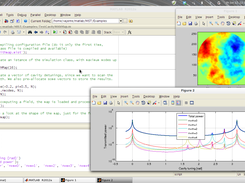 An example MATLAB session showing the results of a MIST simulation