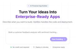 OptiDev Screenshot 1