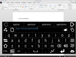 Typing into Word