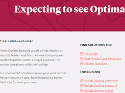 Optima Home Health Screenshot 1