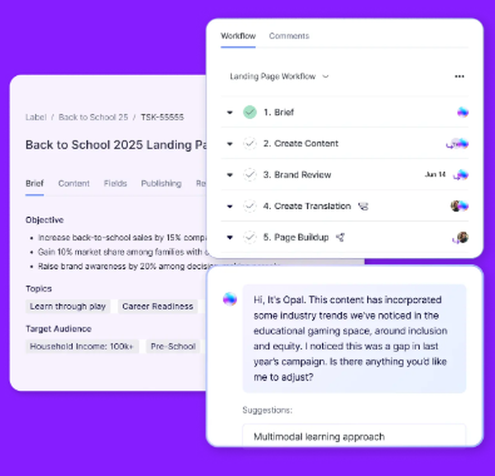 Optimizely Opal Screenshot 1