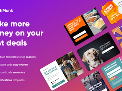 Get the most out of your seasonal offers, boost conversion rates with unique discount codes, auto-redeem, gamification templates and more.