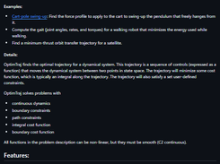 OptimTraj Screenshot 1