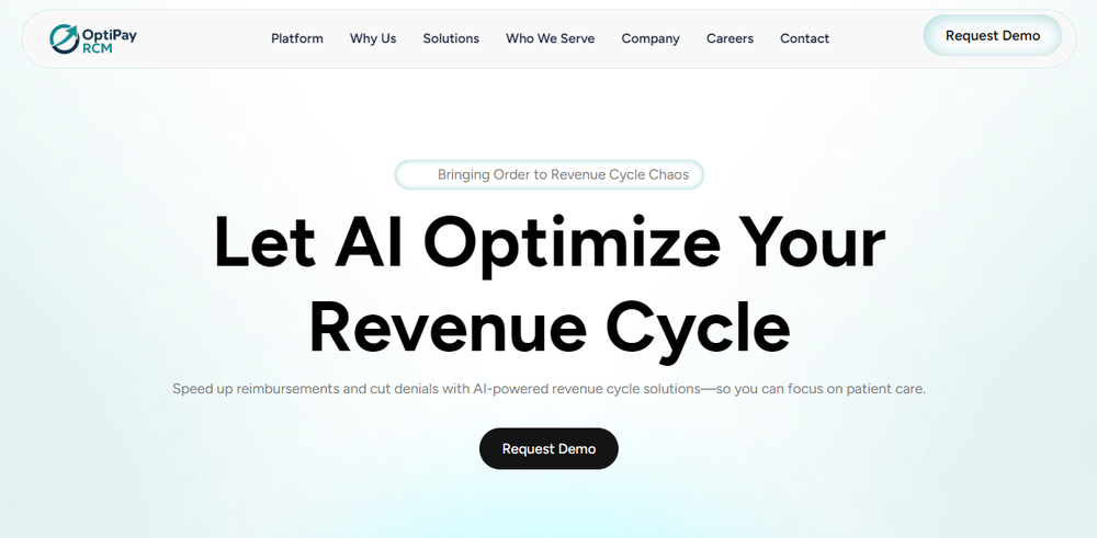 OptiPayRCM Screenshot 1