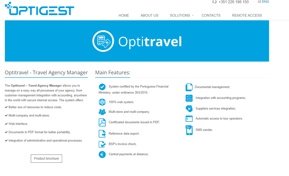 Optitravel Screenshot 1