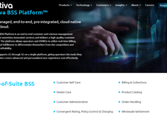 Optiva BSS Platform Screenshot 1