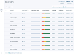 Main interface