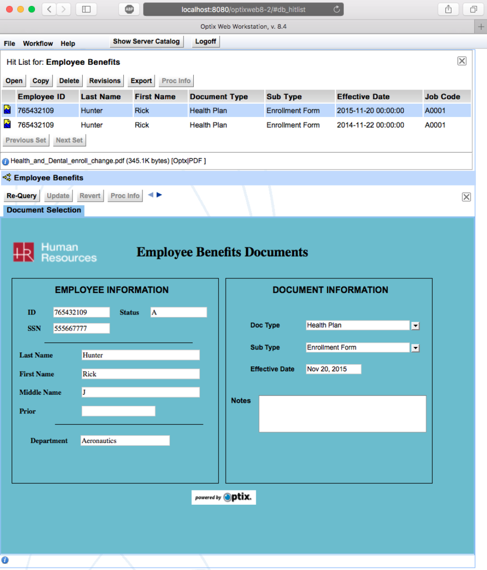 Optix Query