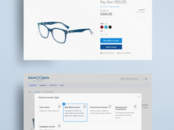 Optix prescription lens selector