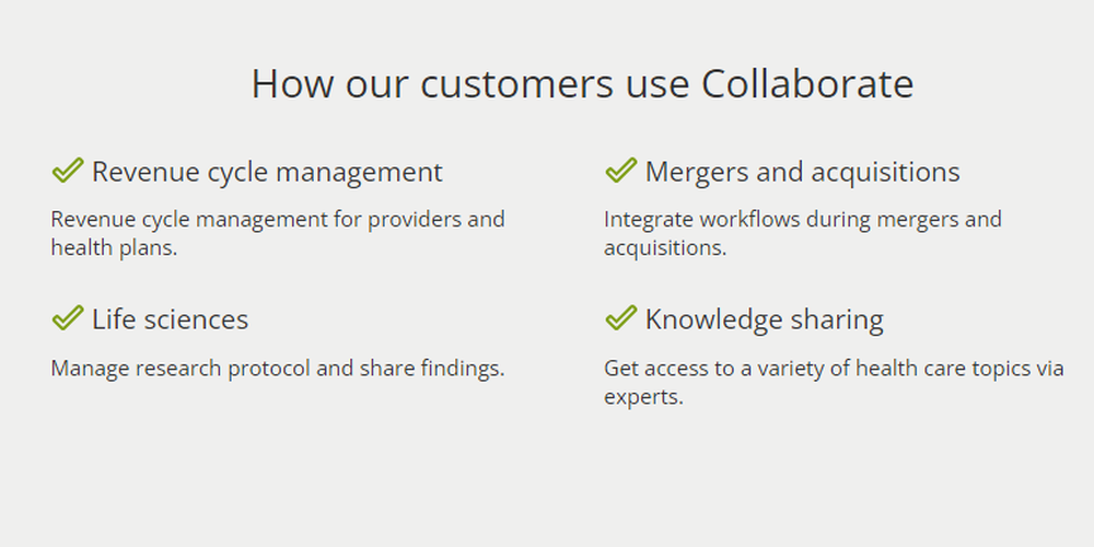 Optum Collaborate Screenshot 1