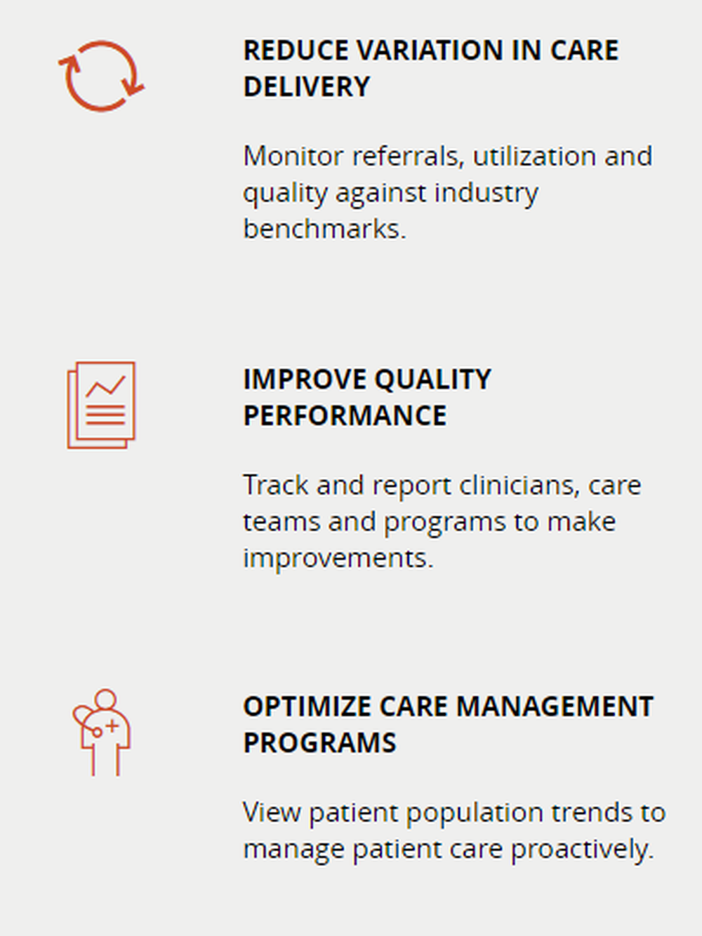 Optum Performance Analytics Screenshot 1