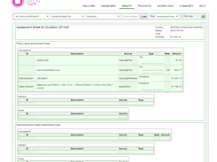 Product Development Assessment Sheet View