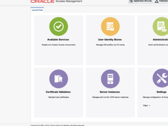 Oracle Access Management Screenshot 1