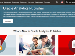 Oracle Analytics Publisher Screenshot 1