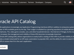 Oracle API Catalog Screenshot 1