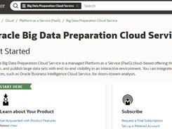 Oracle Big Data Preparation Screenshot 1