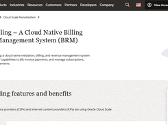Oracle Communications BRM Screenshot 1
