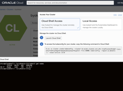 Oracle Container Engine for Kubernetes Screenshot 1